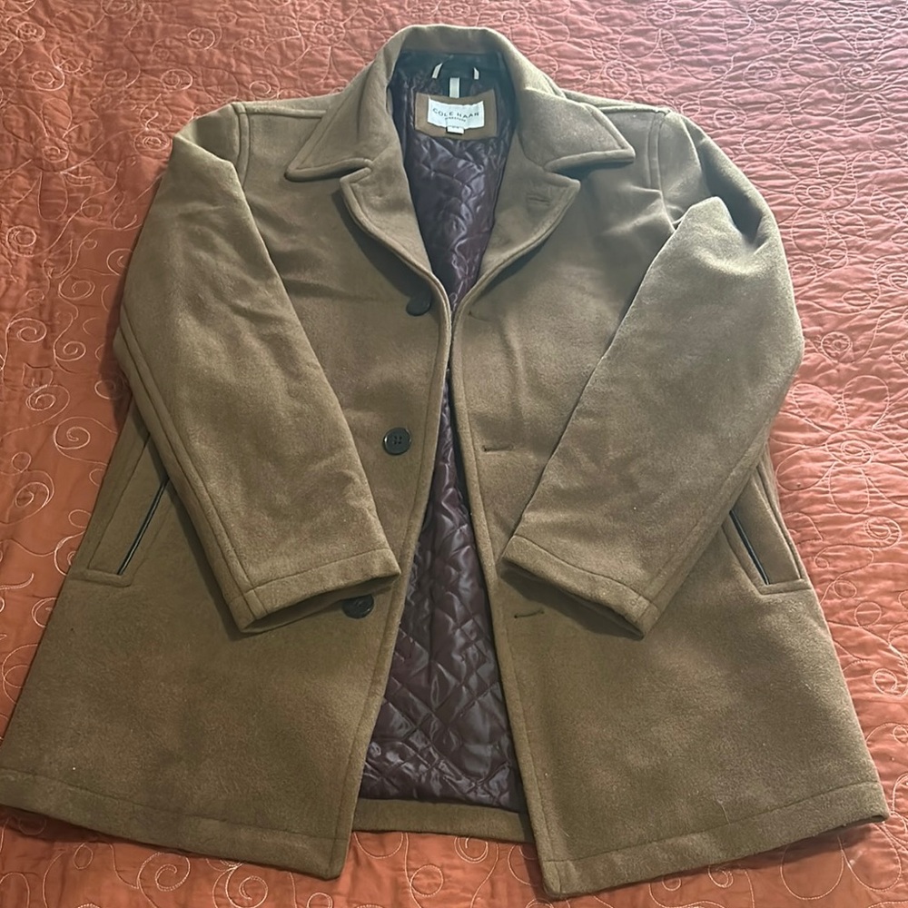 Cole Haan Mens Wool Jacket